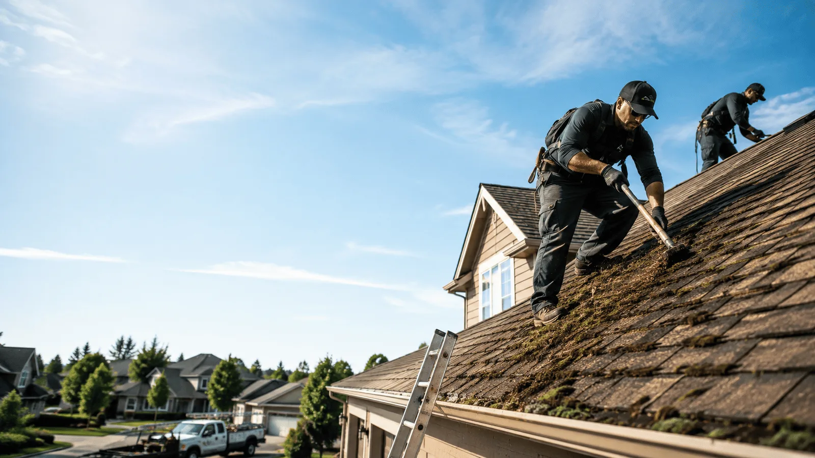 Roof Moss Removal in Hull, IA near me